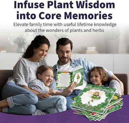 Herb Fairies: 13 Plant Story Books Set & Digital Learning System – Explore Plants Through Educational Stories – Includes Audiobooks, Printables, Crafts, Puzzles & Games
