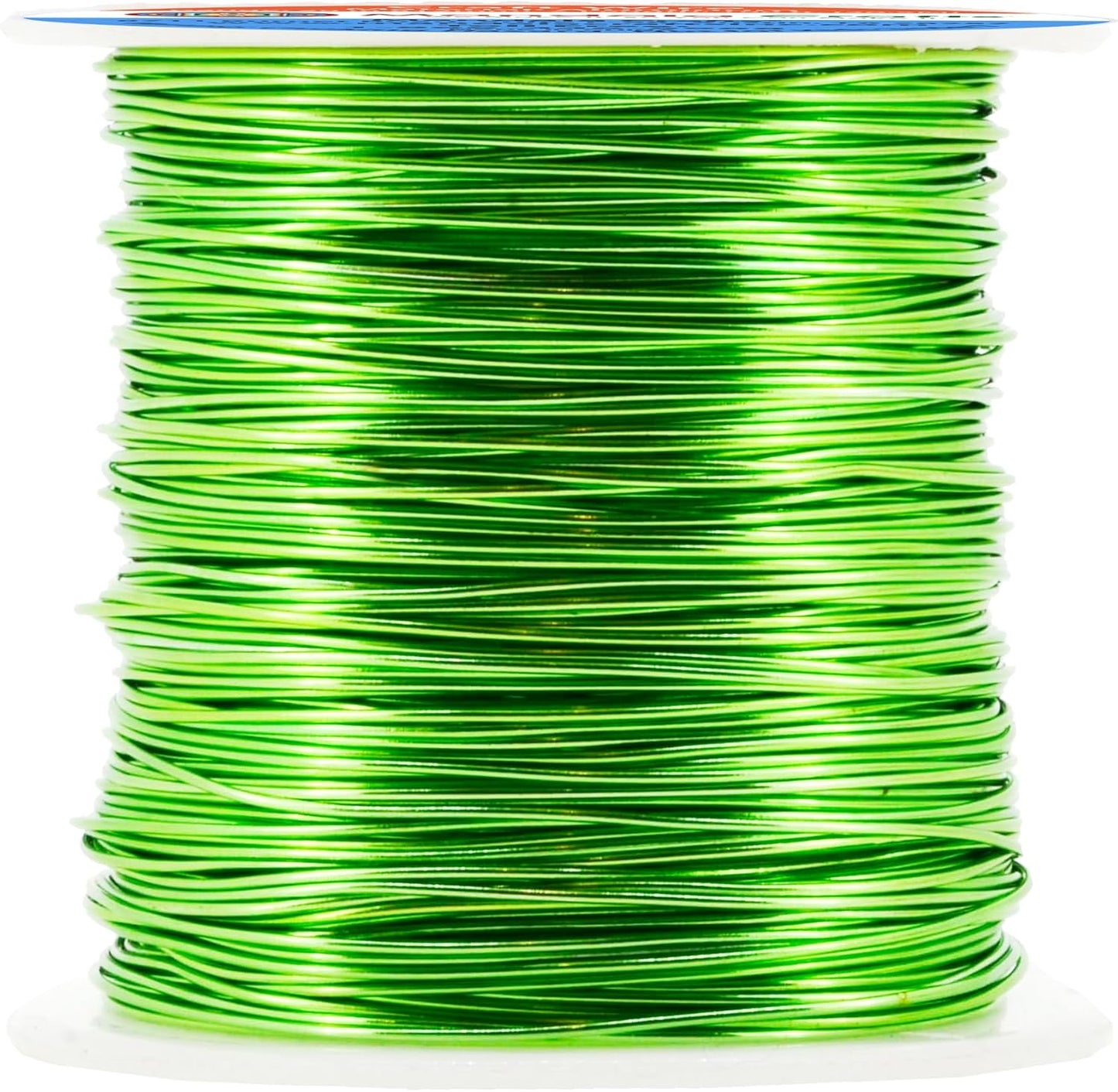 Mandala Crafts 20 Gauge Anodized Aluminum Craft Wire for Jewelry Making - 100 FT Colored Flexible Lime Green Wire - Bendable for Bonsai Armature Crafting Sculpting - Crafty Corner