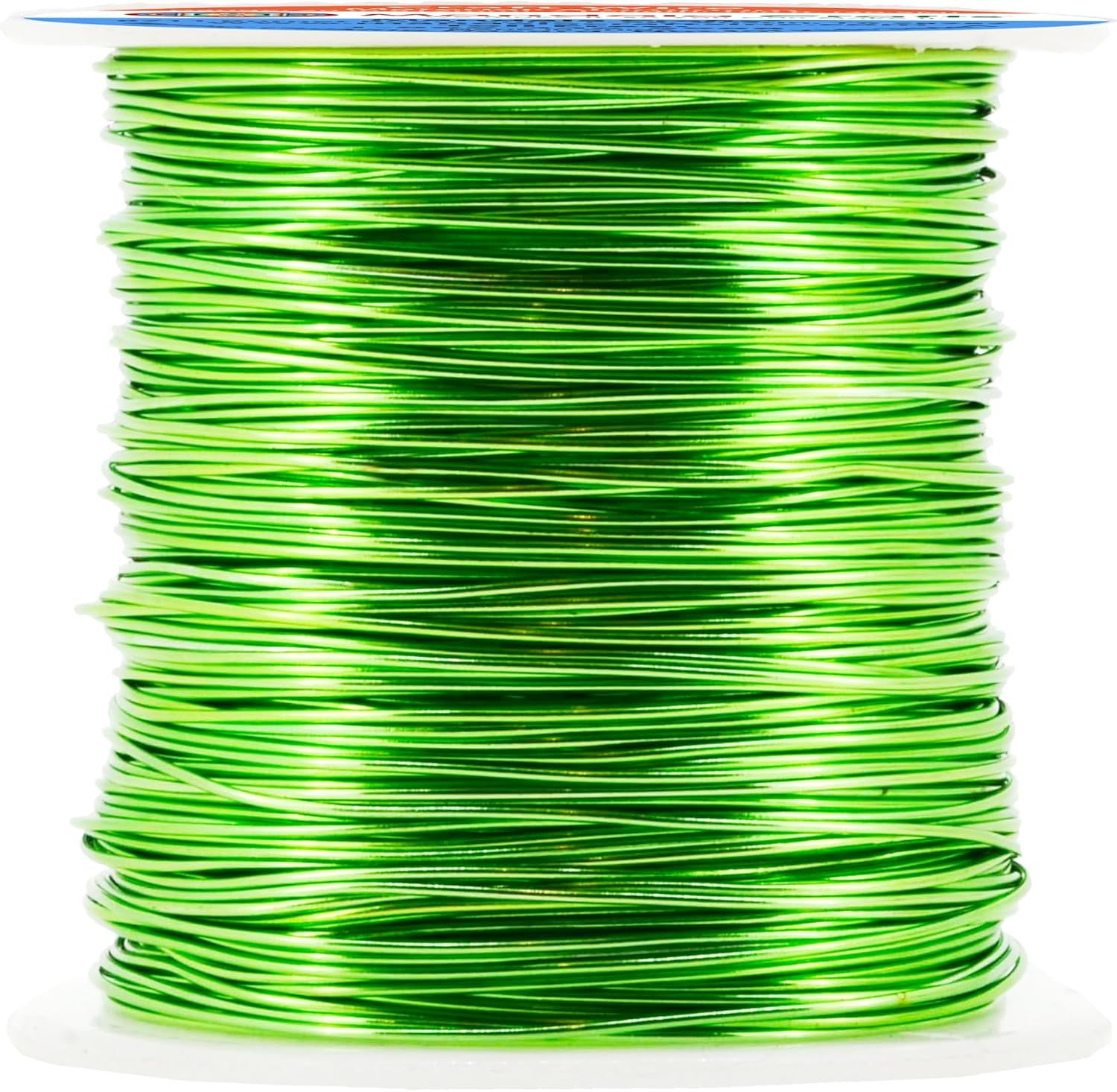 Mandala Crafts 20 Gauge Anodized Aluminum Craft Wire for Jewelry Making - 100 FT Colored Flexible Lime Green Wire - Bendable for Bonsai Armature Crafting Sculpting - Crafty Corner