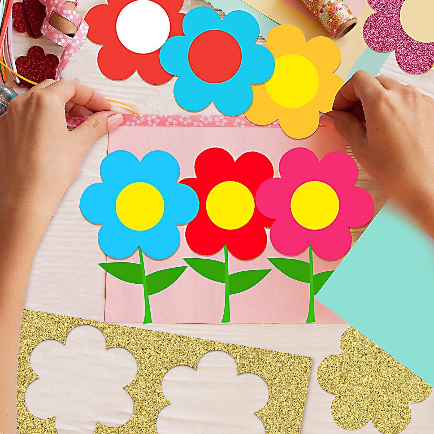 Flower Hole Punch 3 inch Punch Flower Craft Paper Puncher Flowers Scrapbooking Punches - Crafty Corner