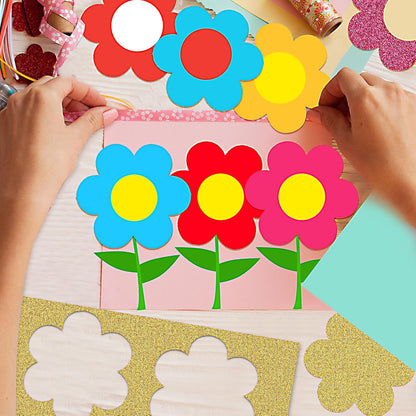 Flower Hole Punch 3 inch Punch Flower Craft Paper Puncher Flowers Scrapbooking Punches - Crafty Corner