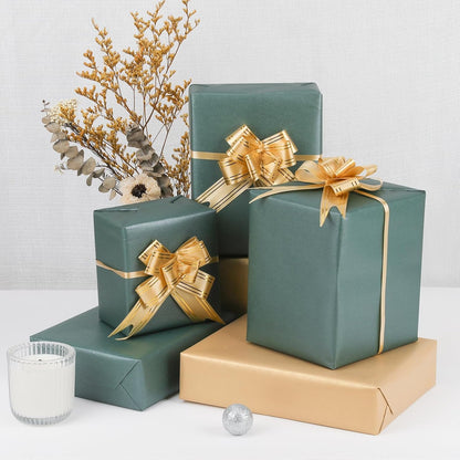NESCCI Oversized Matte Wrapping Paper,Double Sided Solid Color Pearly-Lustre Paper,Gift Wrapping Paper,Perfect for Wedding,Valentine's Day,Birthday,Christmas,Baby Shower (30 Inches X 32.8 Feet)