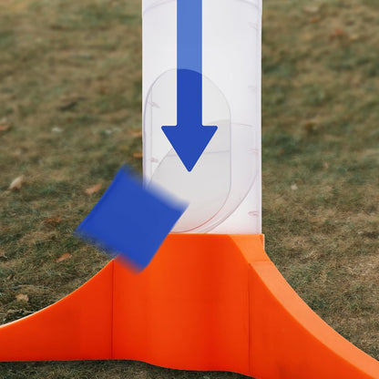 Chute 21 Toss Game – Outdoor and Indoor Bean Bag Toss Game for Backyard, Tailgating, College Parties, Family Fun Backyard Game for Adults and Teens – Portable Game Set, Easy Setup, Travel Bag Included