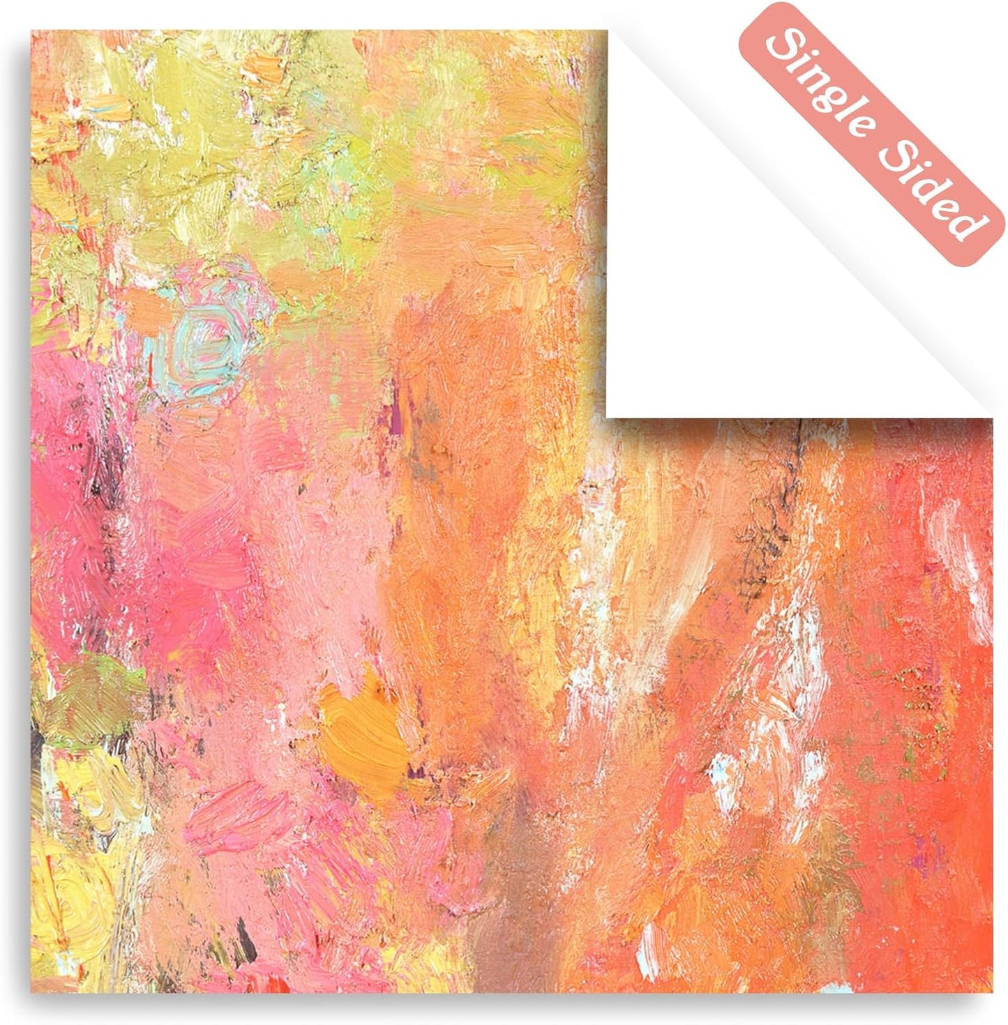 24 Sheets 12 Designs Scrapbook Paper Pad,6"×6” Single-Sided Decopodge Craft Cardstock Paper,Christmas Scrapbooking DIY Decorative Background Cardmaking Supplies.Oil Painting - Crafty Corner