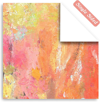 24 Sheets 12 Designs Scrapbook Paper Pad,6"×6” Single-Sided Decopodge Craft Cardstock Paper,Christmas Scrapbooking DIY Decorative Background Cardmaking Supplies.Oil Painting - Crafty Corner
