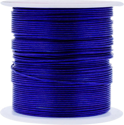 Mandala Crafts 20 Gauge Anodized Aluminum Craft Wire for Jewelry Making - 450 FT Colored Flexible Silver Copper True Blue Brown Red Kelly Green Wire - Bendable for Bonsai Armature Crafting Sculpting - Crafty Corner