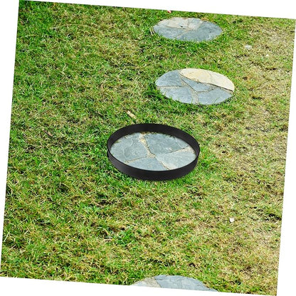Round Concrete Paver Mold Plastic Path Maker Mould Pavement Mold Easy Clean Reusable Path Paving Mould Unique Garden Tool