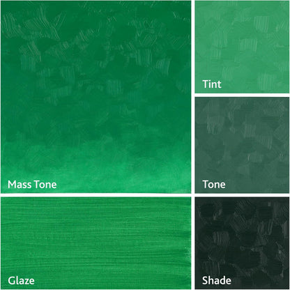 Tusc & Pine Artist Oil Paint - Cobalt Green, 40 ml, Non-Yellowing, Rich & Creamy Consistency, Maximum Pigment Load, Small Batch Milled Oil Paints Made in the USA for Professional Artists
