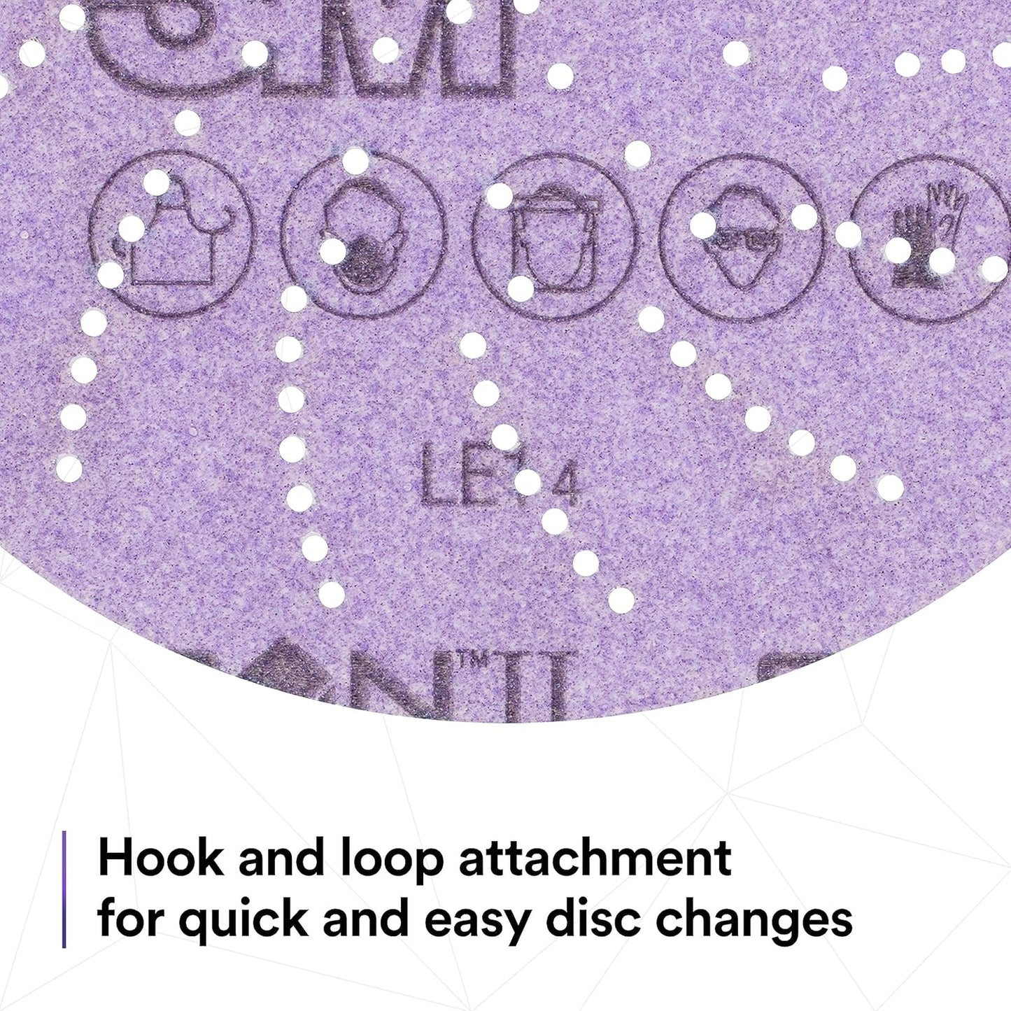 3M Xtract Cubitron II Hookit Clean Sanding Film Disc 775L, 220+, 5 in, Pack of 50 Hook and Loop Sanding Discs for Paint Preparation and Removal, General Sanding, Refining, Blending, and Featheredge