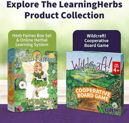 Herb Fairies: 13 Plant Story Books Set & Digital Learning System – Explore Plants Through Educational Stories – Includes Audiobooks, Printables, Crafts, Puzzles & Games