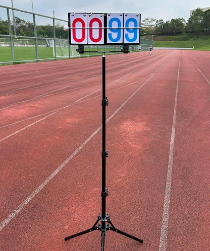 Purple River Portable Hanging Flip Scoreboard, Score Keeper for Baseball Volleyball Tennis Sports, Suit for Multiple Sports/Games Score Scenarios