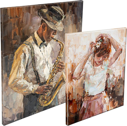 Centurion Deluxe Professional Oil Primed Linen Stretched Canvas, 11oz Linen, 5x7 - Box of 6, 0.67" Deep Canvases, Kiln-Dried Stretchers, Back Stapled, Premium Medium Weight Canvas for Oil Paintings