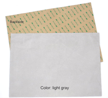 Premium Quality Suede Sheets 8.5"x12" with Super-Strong self-Adhesive Backing. Ideal for Making Peel-and-Stick (self-Stick, Stick-on) Soles for Dance Shoes, [SUEDE-DIY-r01]. - Crafty Corner