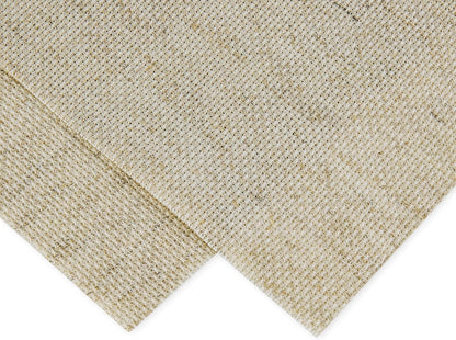 Aida Cloth Big Size 14 Count, Natural Oatmeal Cross Stitch Fabric, 60 inch by 36 inch (60 inch by 1 Yard)