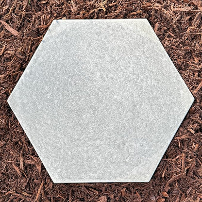 AUTUMN 14" Hexagon Stepping Stone Mold - DIY Concrete Cement Path Maker for Garden Walkway - Made in USA - Decorative Hexagonal Garden Statue & Pathway Mold