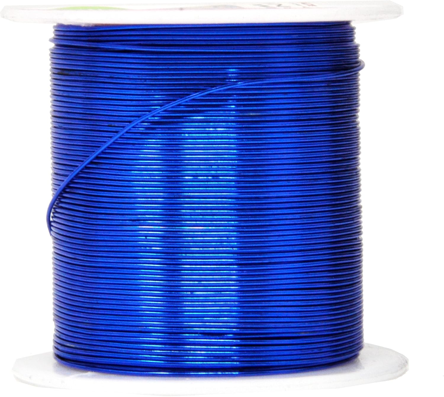 Mandala Crafts 22 Gauge Anodized Aluminum Craft Wire for Jewelry Making - 450 FT Colored Flexible Silver Copper True Blue Black Red Kelly Green Wire - Bendable for Bonsai Armature Crafting Sculpting - Crafty Corner