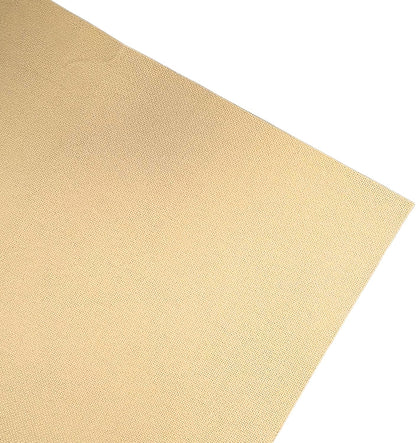 1 Sheet of Wheat 14 Count Aida Cloth – 28 x 28 Inch Pre-Cut Fabric Squares – Cross Stitch Fabric – 100% Cotton – Ideal for Needlework & Embroidery – The Knotty Unicorn