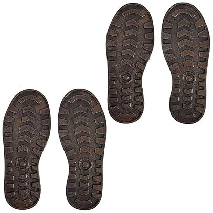 Lulu Décor, Cast Iron Footprint Stepping Stone (2 pc)