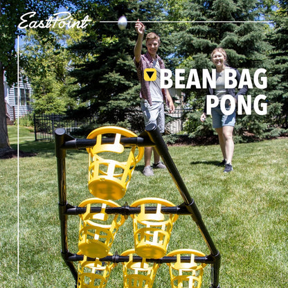 EastPoint 3-in-1 Battle Bag Battle Pack – 1 Easy to Convert Target - Bean Bag Toss Pong, Ladderball, and Battle Bags All in 1 Outdoor Tailgate Game