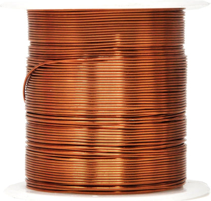 Mandala Crafts 22 Gauge Anodized Aluminum Craft Wire for Jewelry Making - 450 FT Colored Flexible Silver Copper Purple Pink Brown Ice Blue Wire - Bendable for Bonsai Armature Crafting Sculpting - Crafty Corner