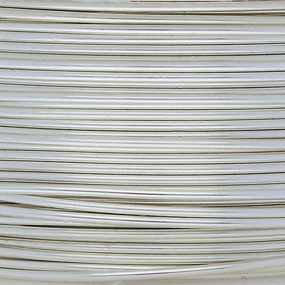 The Beadsmith Wire Elements Craft Wire – Tarnish Resistant, Soft Temper, Round, Silver Color – 1.3mm, 16 Gauge, 15 Foot Spool – Jewelry Making, Wire Wrapping, Floral, & Other DIY Crafts