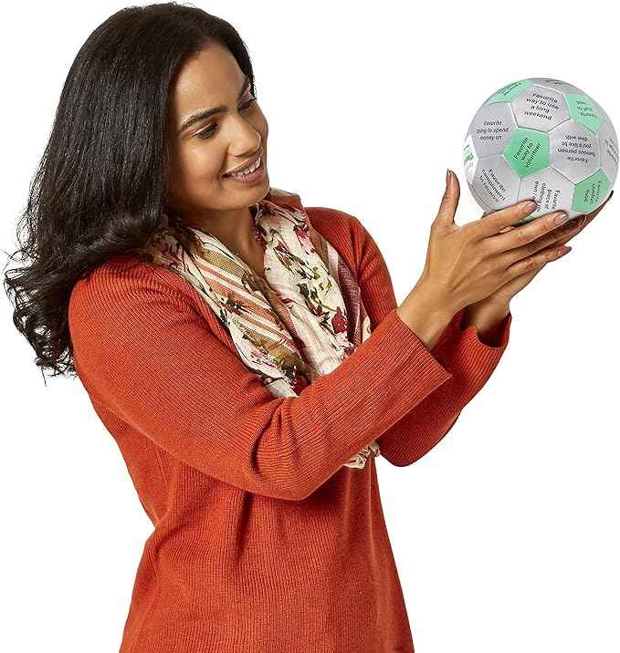 Trainers Warehouse 6" Thumball Collection, 32 Prompts for Conversation, Team Building, Relationship and Training