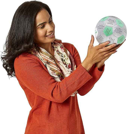 Trainers Warehouse 6" Thumball Collection, 32 Prompts for Conversation, Team Building, Relationship and Training