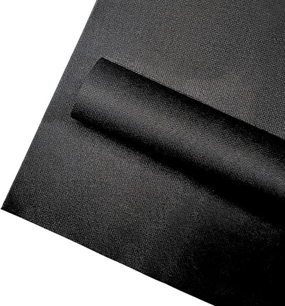 2 Sheets of Black 14 Count Aida Cloth – 21 x 21 Inch Pre-Cut Fabric Squares – Cross Stitch Fabric – 100% Cotton – Ideal for Needlework & Embroidery – The Knotty Unicorn