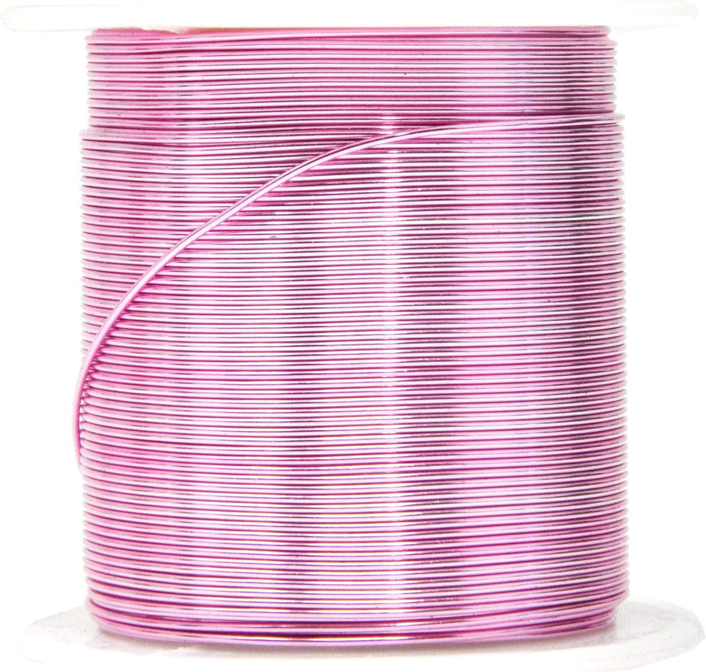 Mandala Crafts 22 Gauge Anodized Aluminum Craft Wire for Jewelry Making - 450 FT Colored Flexible Silver Copper Gold True Blue Purple Pink Wire - Bendable for Bonsai Armature Crafting Sculpting - Crafty Corner