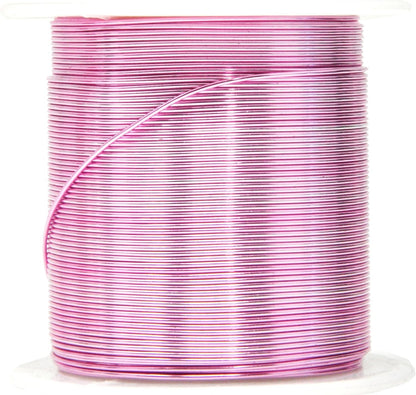 Mandala Crafts 22 Gauge Anodized Aluminum Craft Wire for Jewelry Making - 450 FT Colored Flexible Silver Copper True Blue Pink Ice Blue Green Wire - Bendable for Bonsai Armature Crafting Sculpting - Crafty Corner