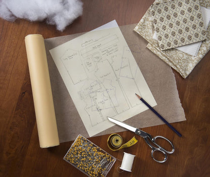 Bienfang Sketching & Tracing Paper Roll, Canary Yellow, 24 Inches x 20 Yards - Large for Drawing, Trace, Sketch, Craft, Sewing Pattern