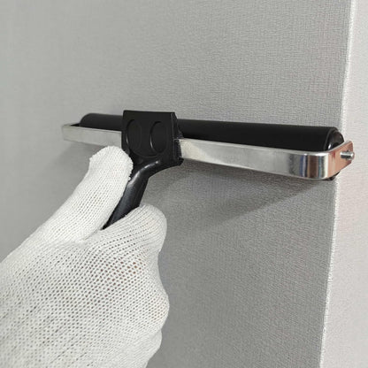 Printmaking Brayers，Rubber Roller, Brayer Ideal for Anti Skid Tape Construction Tools, Print, Ink and Stamping Tools,Crafting, Hard Rubber Roller Brayers, Vinyl Roller Ink Paint Brush (7.9in)