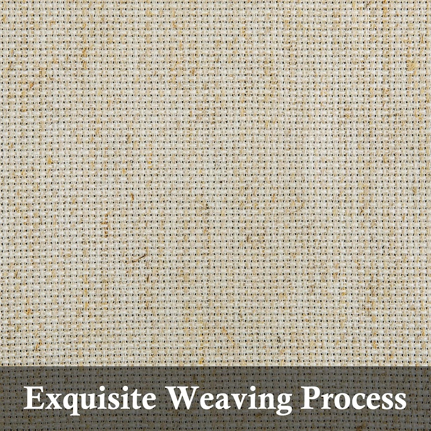 Aida Cloth Big Size 14 Count, Natural Oatmeal Cross Stitch Fabric, 60 inch by 36 inch (60 inch by 1 Yard)