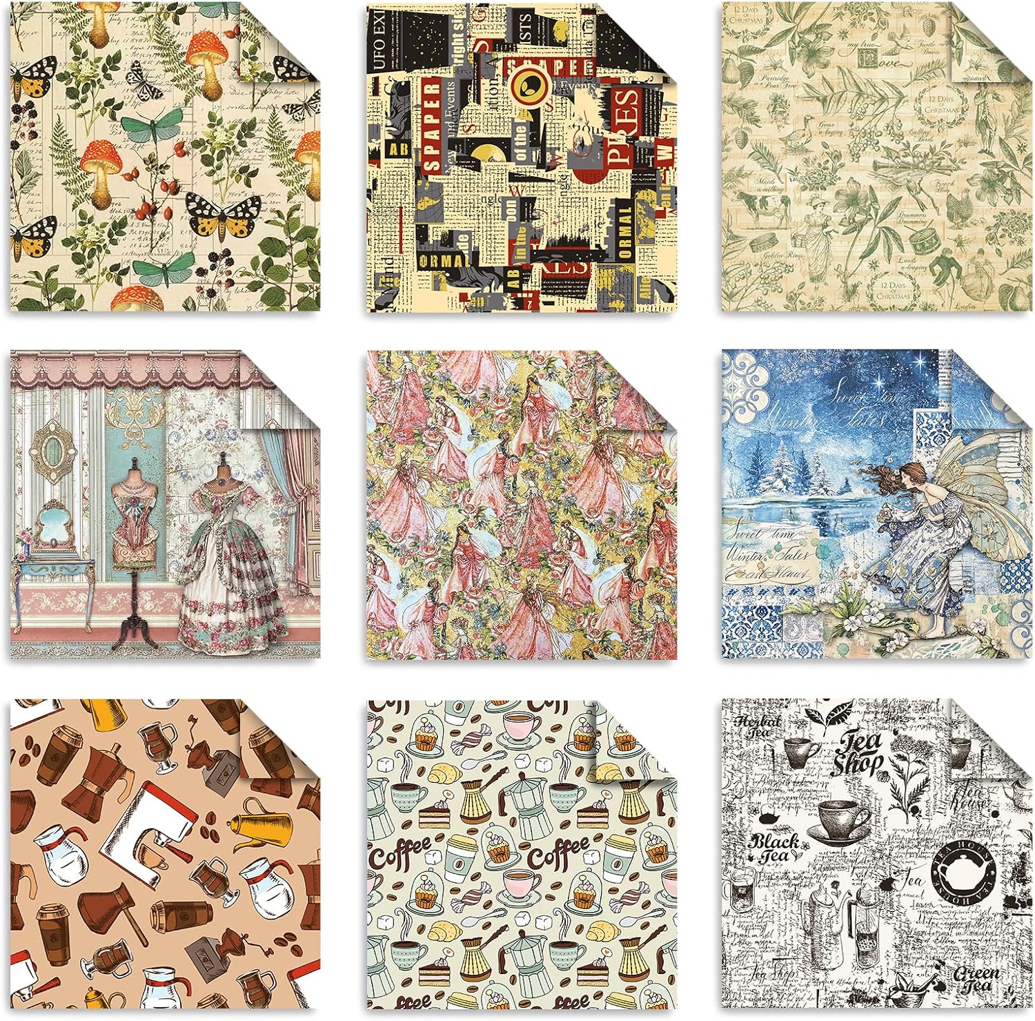 Origami 6x6 Paper Kit 150 Sheets 150 Vivid Colors Double Sided Same Printed Traditional Patterns Square for Arts Crafts Projects Japan Traditional Chiyo.Manor - Crafty Corner