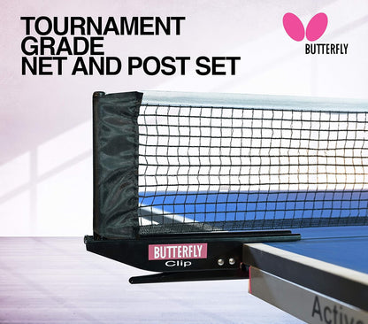 Butterfly Active 19 Home Ping Pong Table | Table Tennis Table for Game Room | 10 Minute Easy Assembly Game Table | Foldable Space Saver Ping Pong Table