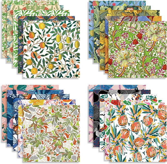 Origami Paper Kit 100 Sheets 6 Inch Square Double Sided Color 20 Vivid Colors for Hand Crafts Origami Paper Arts Creativity.Summer - Crafty Corner