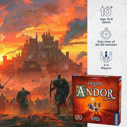 Legends of Andor Board Game | Cooperative Strategy Adventure Game By KOSMOS | Spiel Des Jahres Kennerspiel Winner