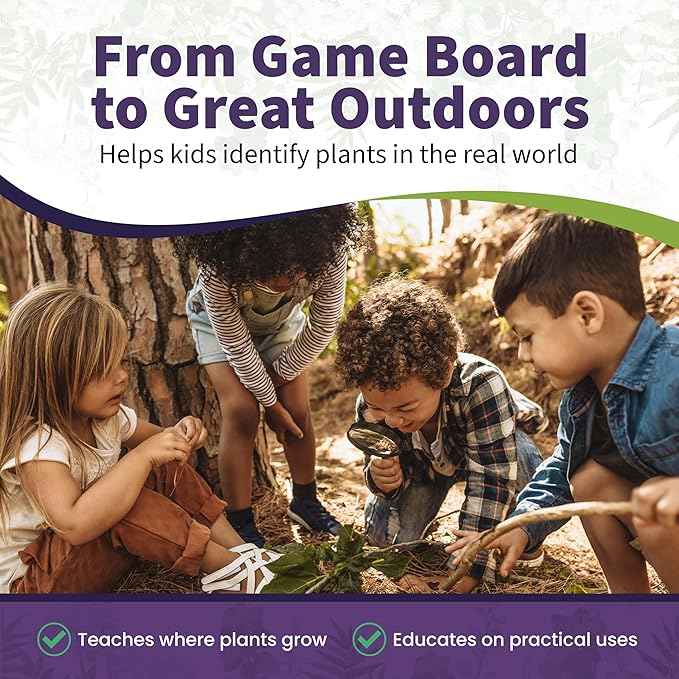 Wildcraft! Board Game – Cooperative Educational Board Game for Kids 4–6 & Families – Nature & Herb Learning Game – Family Board Games for Kids – Herbal Adventure Cooperative Game