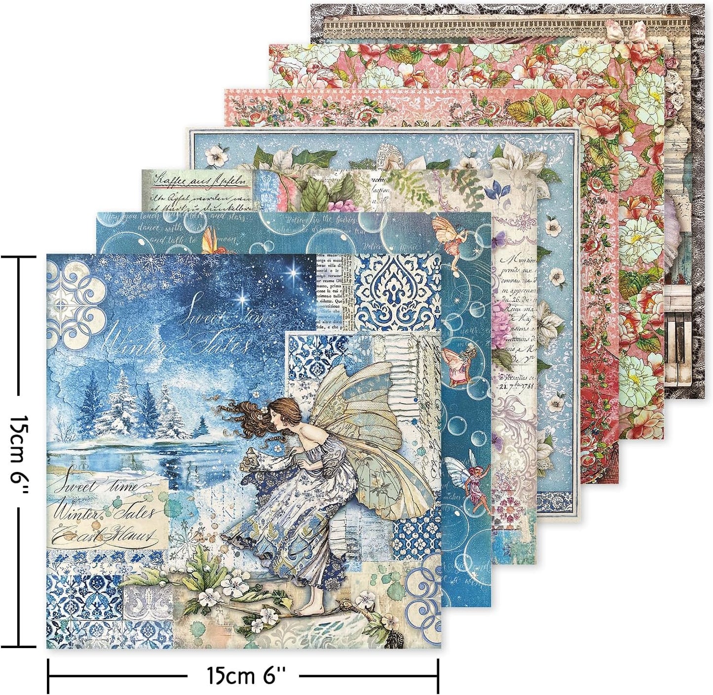 Origami 6x6 Paper Kit 150 Sheets 150 Vivid Colors Double Sided Same Printed Traditional Patterns Square for Arts Crafts Projects Japan Traditional Chiyo.Manor - Crafty Corner