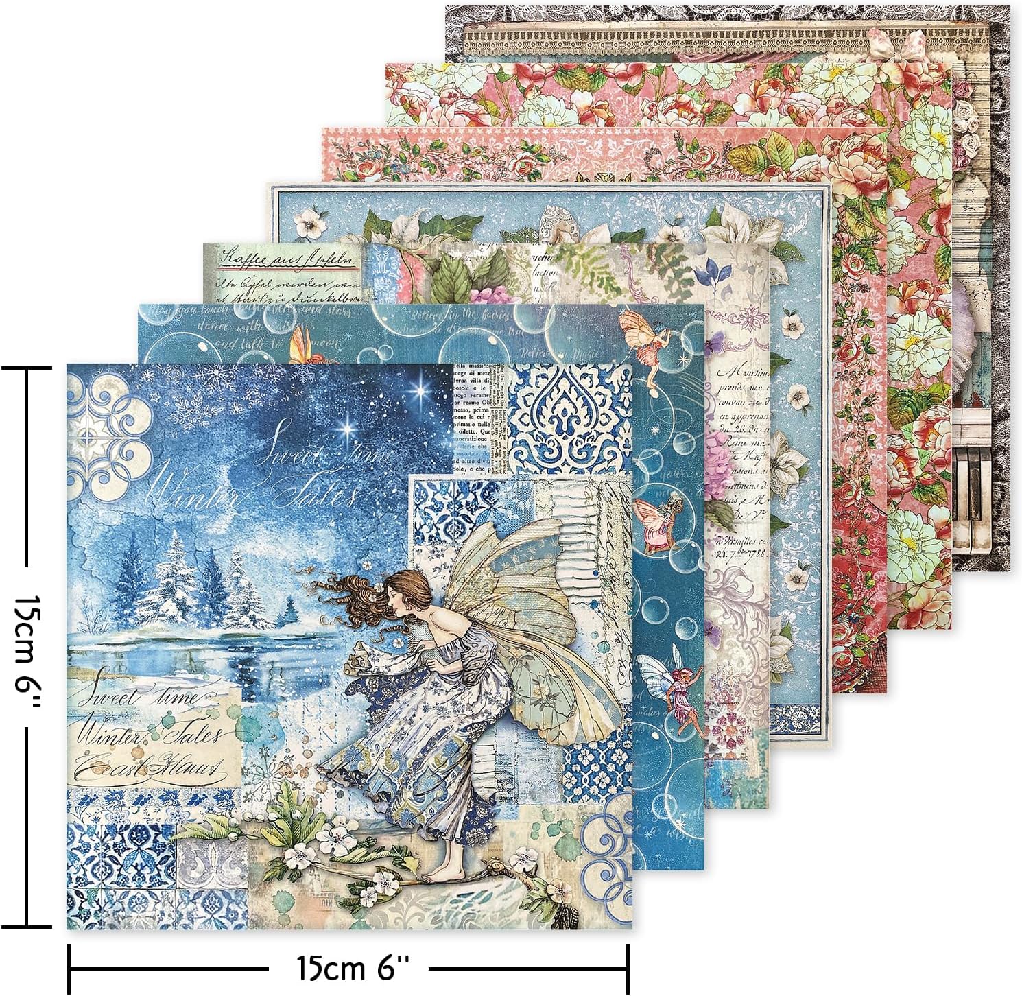 Origami 6x6 Paper Kit 150 Sheets 150 Vivid Colors Double Sided Same Printed Traditional Patterns Square for Arts Crafts Projects Japan Traditional Chiyo.Manor - Crafty Corner
