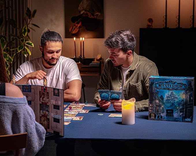 Asmodee Mysterium Board Game (2025 Refresh) - Cooperative Psychic Mystery Game with Updated Components & New Cards, Family Fun for Kids & Adults, Ages 10+, 3-7 Players, 45 Minute Playtime