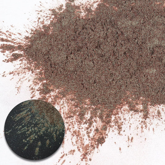 Ceya Chameleon Mica Powder, 1.8oz/ 50g Elven Eye Chrome Nail Powder, Cosmetic Grade Pearlescent Effect Color Shift Pigment for Epoxy Resin, Makeup, Nail Polish, Soap Dye, Candle Making, Craft
