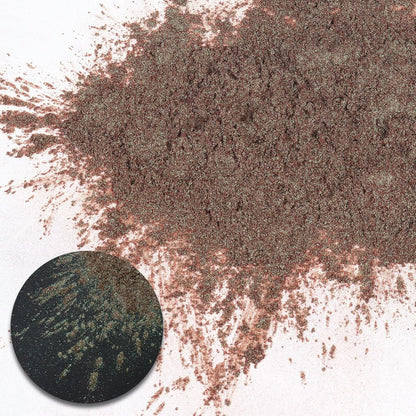Ceya Chameleon Mica Powder, 1.8oz/ 50g Elven Eye Chrome Nail Powder, Cosmetic Grade Pearlescent Effect Color Shift Pigment for Epoxy Resin, Makeup, Nail Polish, Soap Dye, Candle Making, Craft