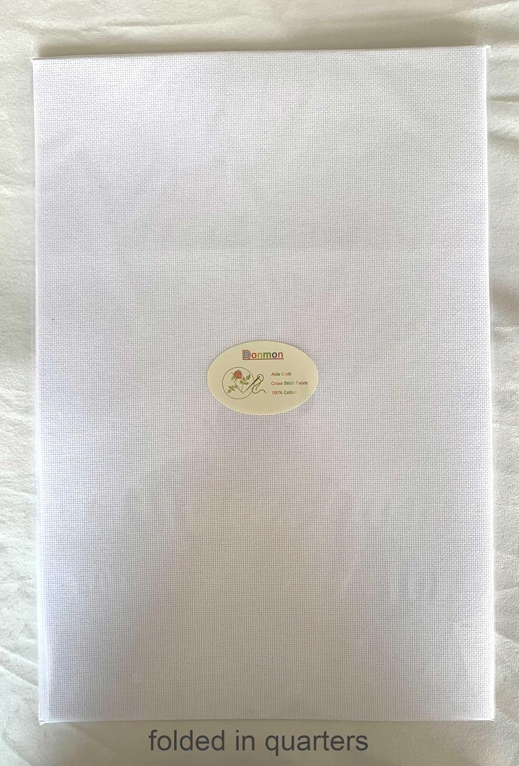 Aida Cloth 22 Count Cross Stitch Fabric,19×28inch (22CT,White)