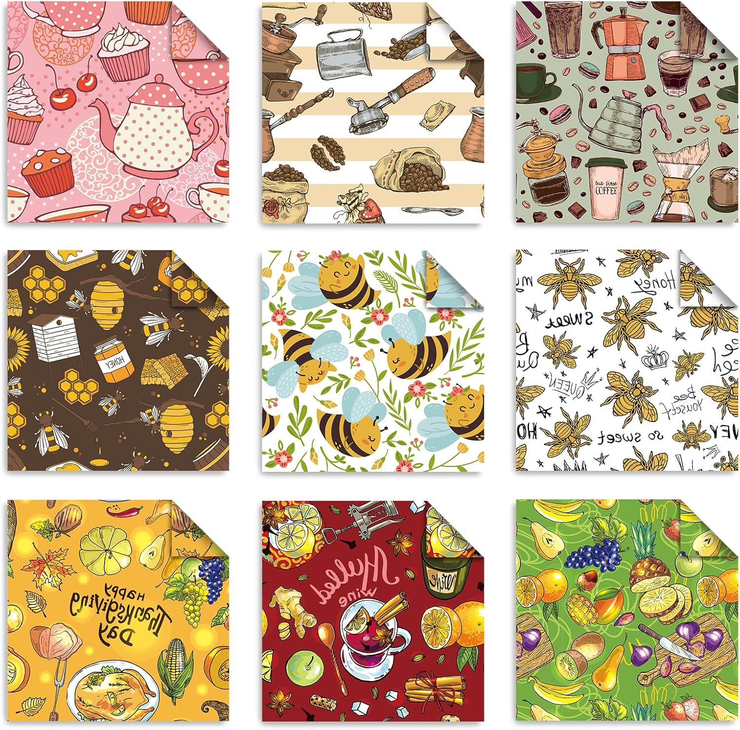 Origami 6x6 Paper Kit 150 Sheets 150 Vivid Colors Double Sided Same Printed Traditional Patterns Square for Arts Crafts Projects Japan Traditional Chiyo.Afternoon Tea - Crafty Corner