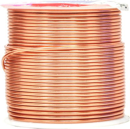 Mandala Crafts 16 Gauge Anodized Aluminum Craft Wire for Jewelry Making – 390 FT Colored Flexible Silver Copper Gold True Blue Purple Pink Wire - Bendable for Bonsai Armature Crafting Sculpting - Crafty Corner