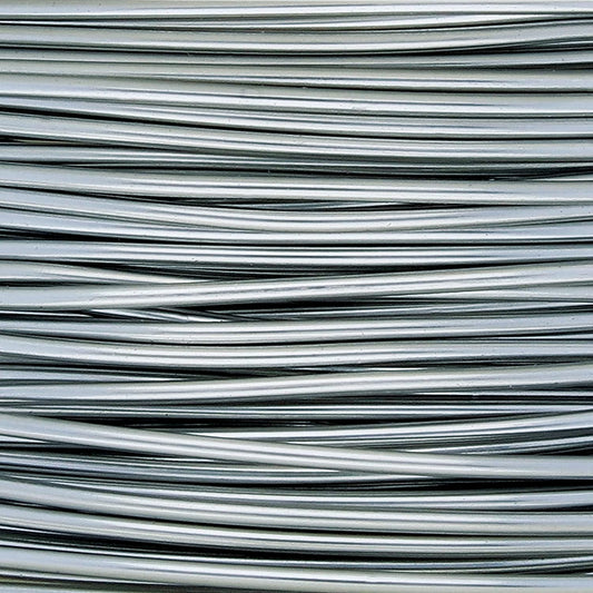 The Beadsmith Wire Elements Craft Wire – Tarnish Resistant, Soft Temper, Round, Titanium Color – 0.64mm, 22 Gauge, 8 Yard Spool – Jewelry Making, Wire Wrapping, Floral, & Other DIY Crafts