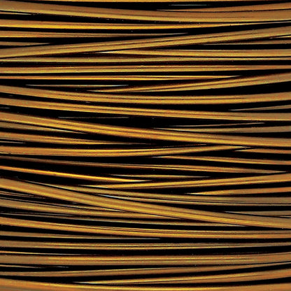The Beadsmith Wire Elements Craft Wire – Tarnish Resistant, Soft Temper, Round, Vintage Bronze Color – 1mm, 18 Gauge, 7 Yard Spool – Jewelry Making, Wire Wrapping, Floral, & Other DIY Crafts