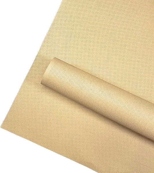 2 Sheets of Wheat 14 Count Aida Cloth – 18 x 18 Inch Pre-Cut Fabric Squares – Cross Stitch Fabric – 100% Cotton – Ideal for Needlework & Embroidery – The Knotty Unicorn