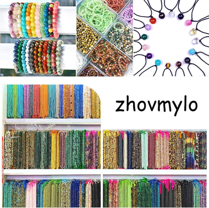 4MM Blue Malachite Beads Natural Stone Energy Healing Beads Round Loose Beads for Jewelry Making Bracelet 180pcs 2 Strands 32"